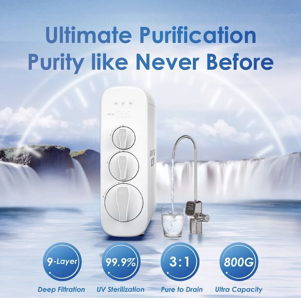 Waterdrop G3P800_Осмос система фільтрації води