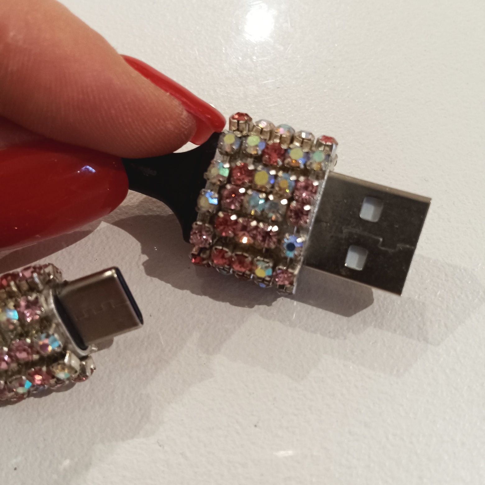 Cabo carregador C e micro USB