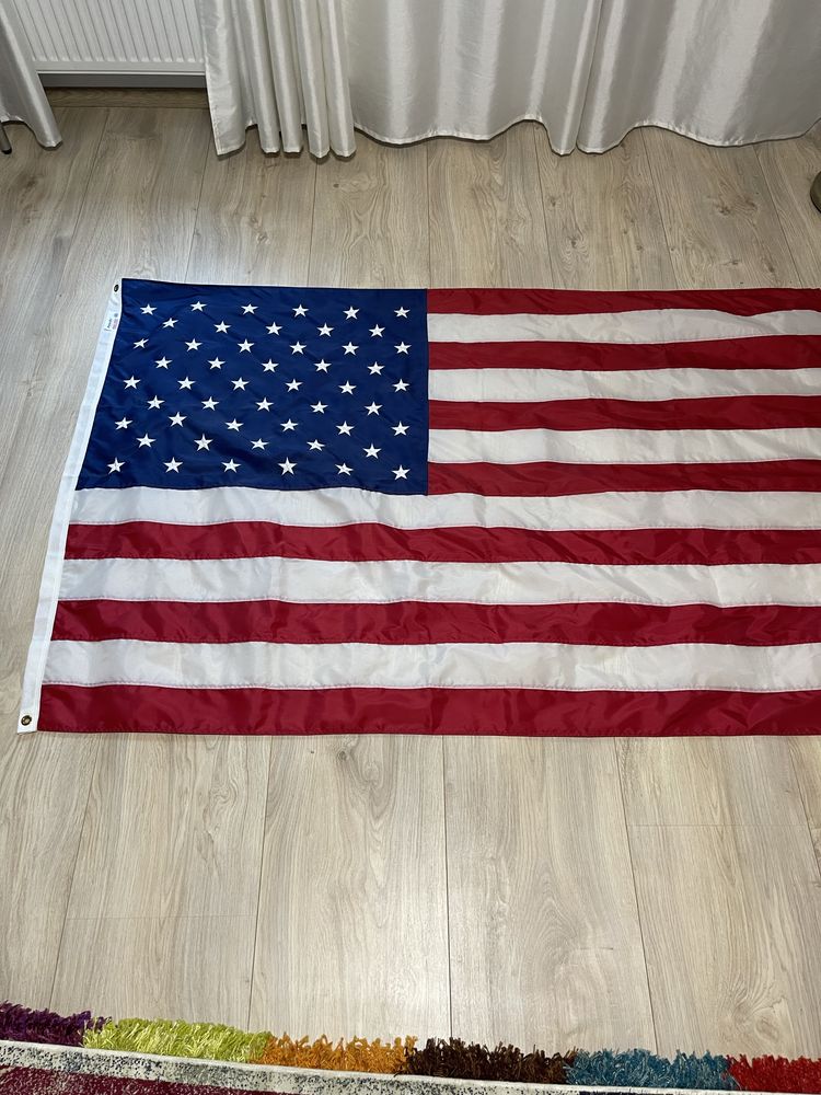 Флаг США нейлон 180 на 120см