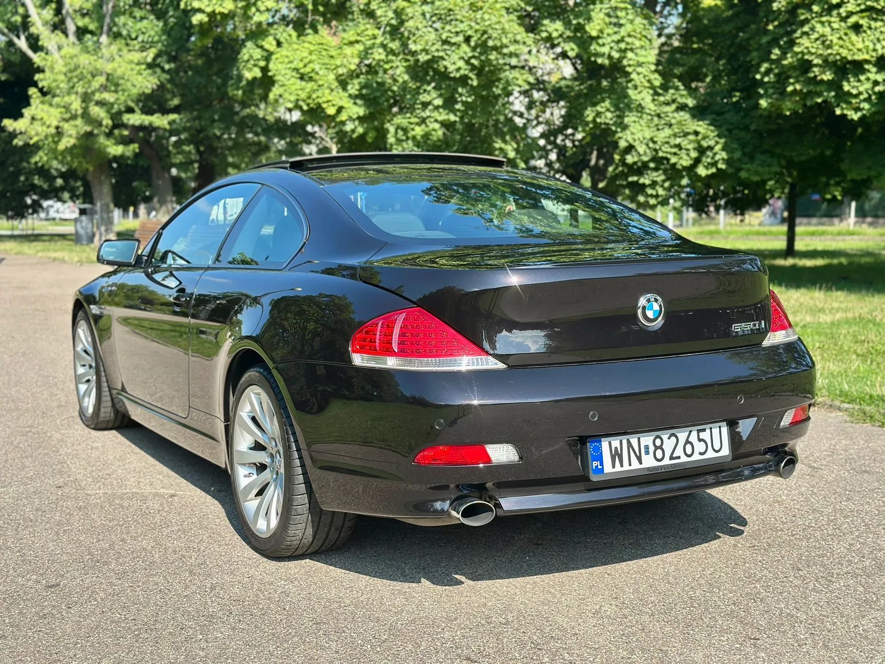 BMW Seria 6 650i Rubin Schwarz Individual