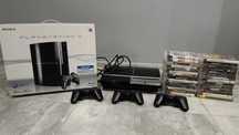 PlayStation 3 FAT 80GB, 3 PADY, 28 GIER