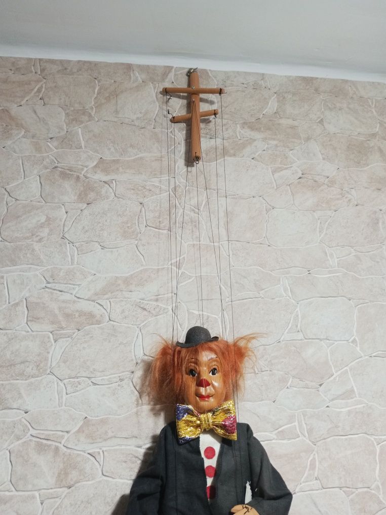 Marionetka drewniana