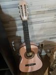 Gitara dziecięca, różowa
