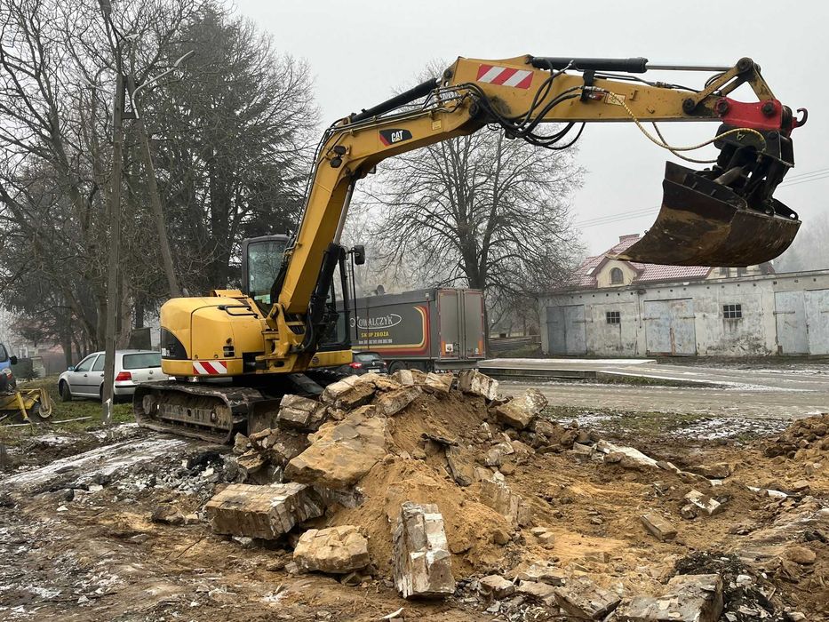 Wyburzenia budynków, porządkowanie terenu, wywóz gruzu