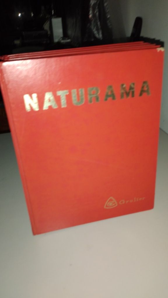 Vendo um conjunto de 5 livros da Naturama  antigos