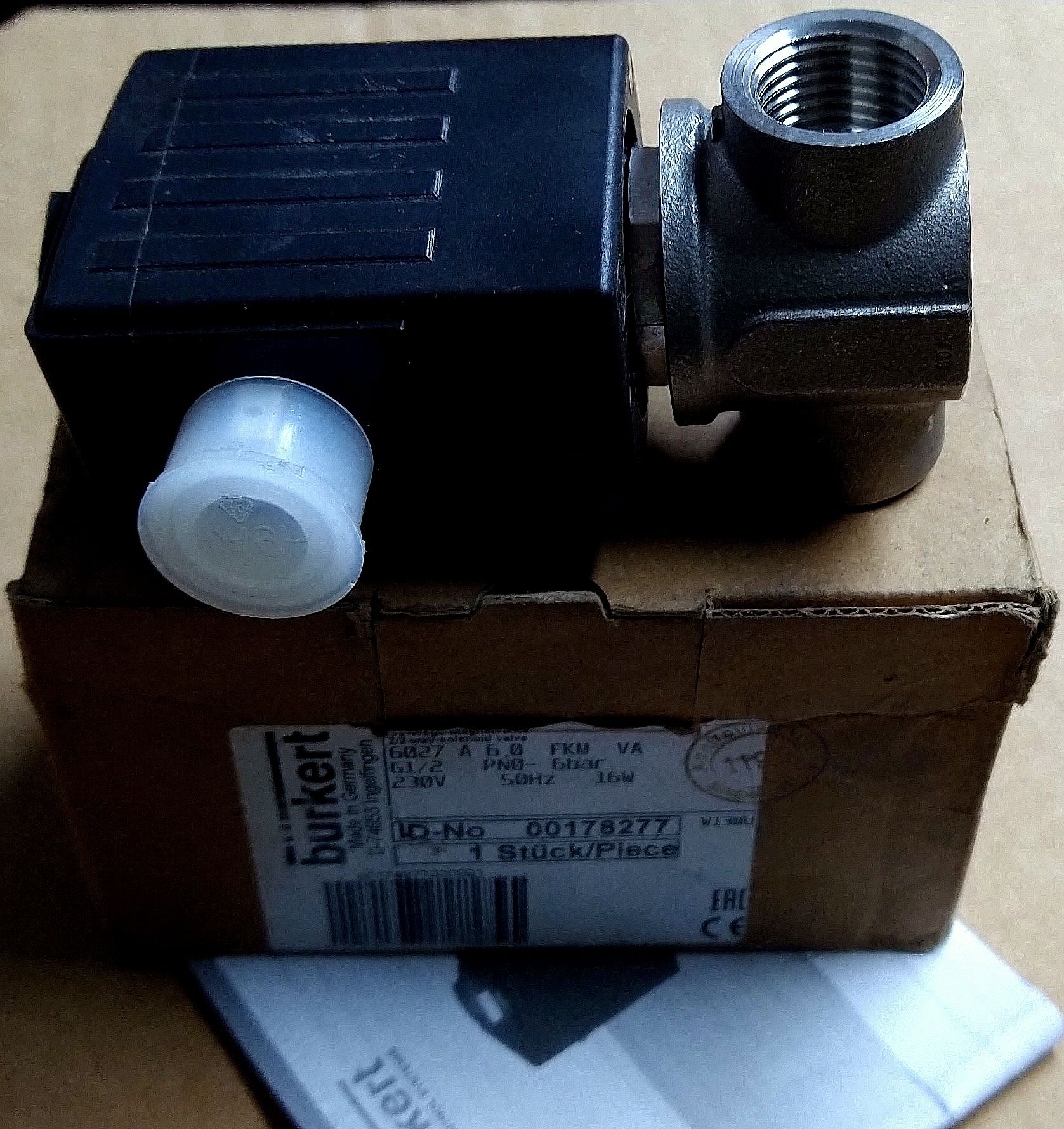 Bürkert-Zawór/0-6 Bar
