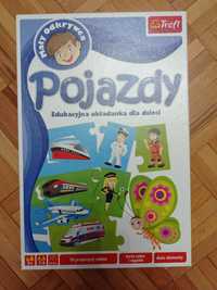 Edukacyjna układanka dla dzieci Pojazdy