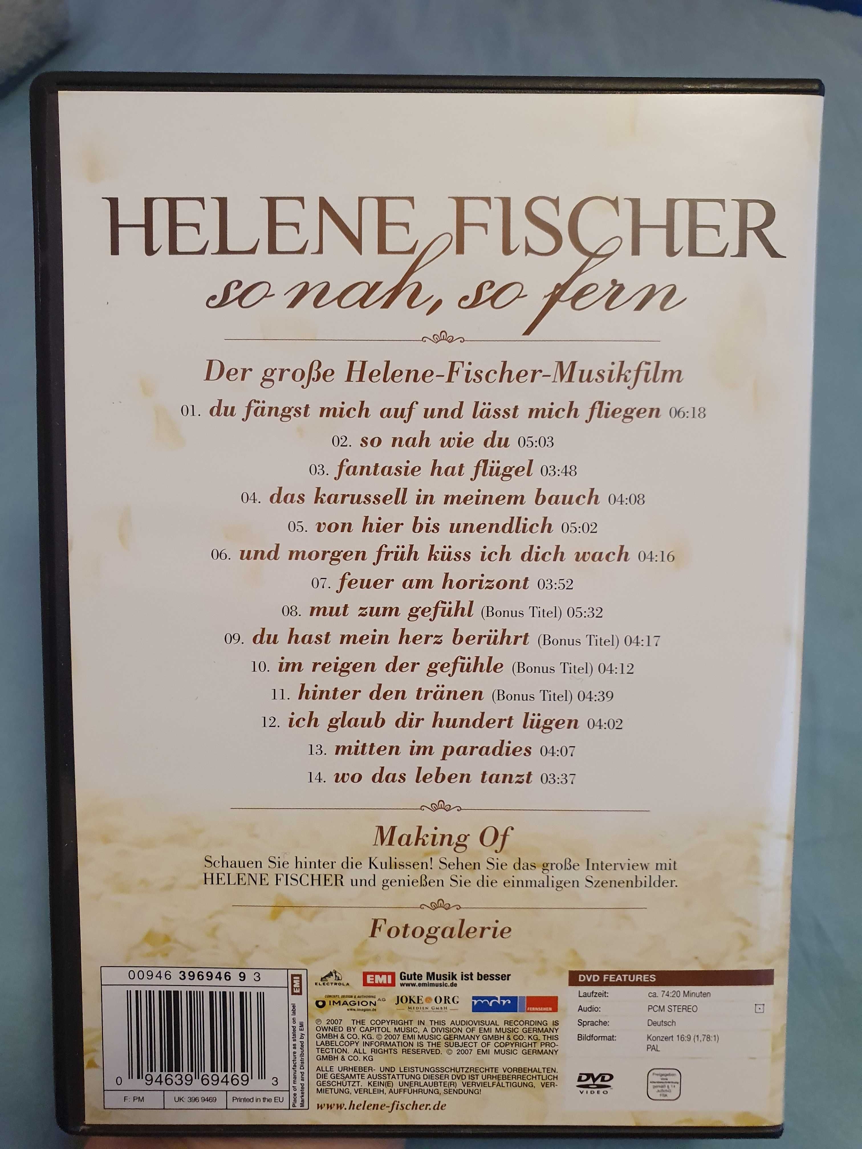 Helene Fischer So nah so fern DVD