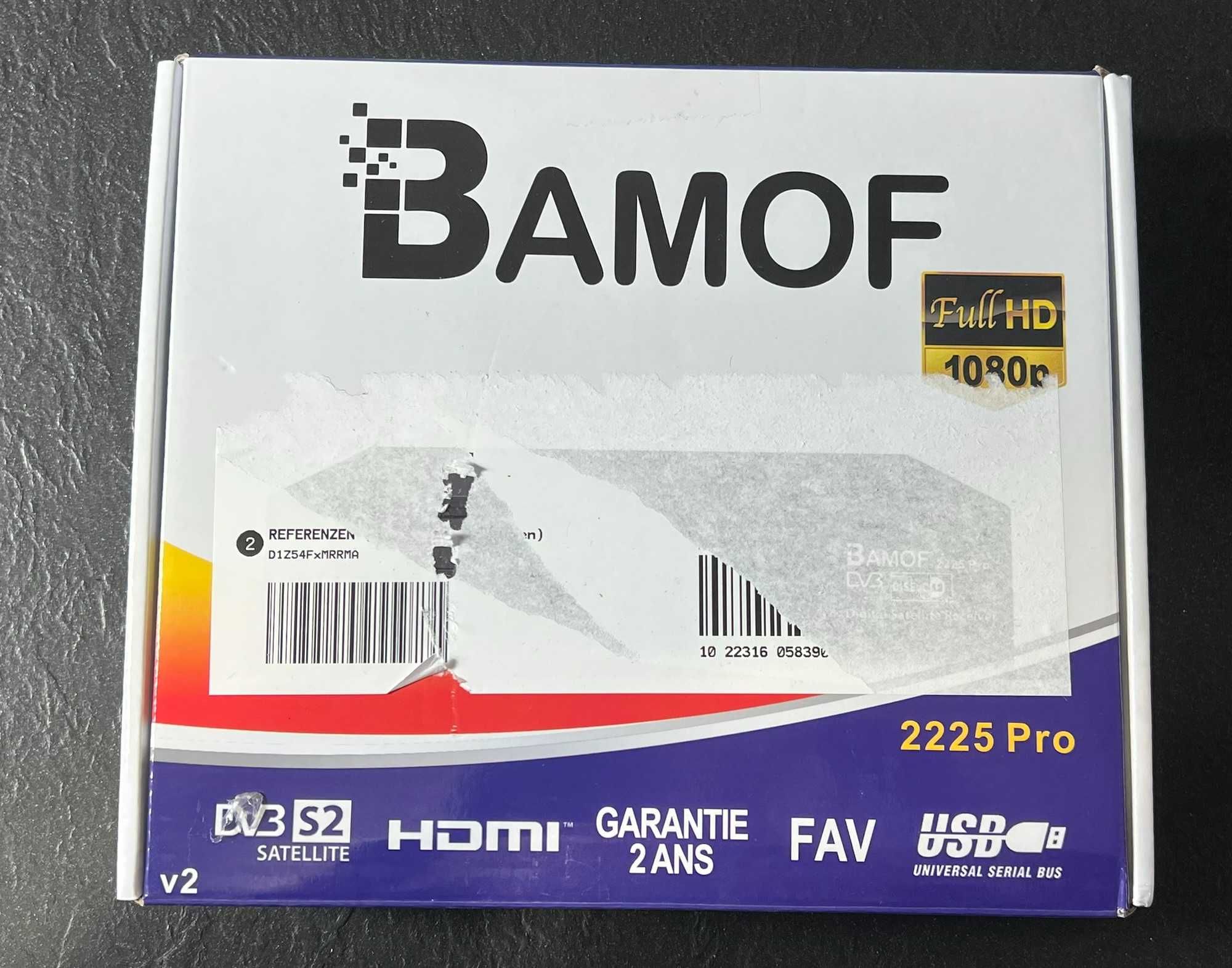 Dekoder DVB-S2 Bamof 2225 Pro