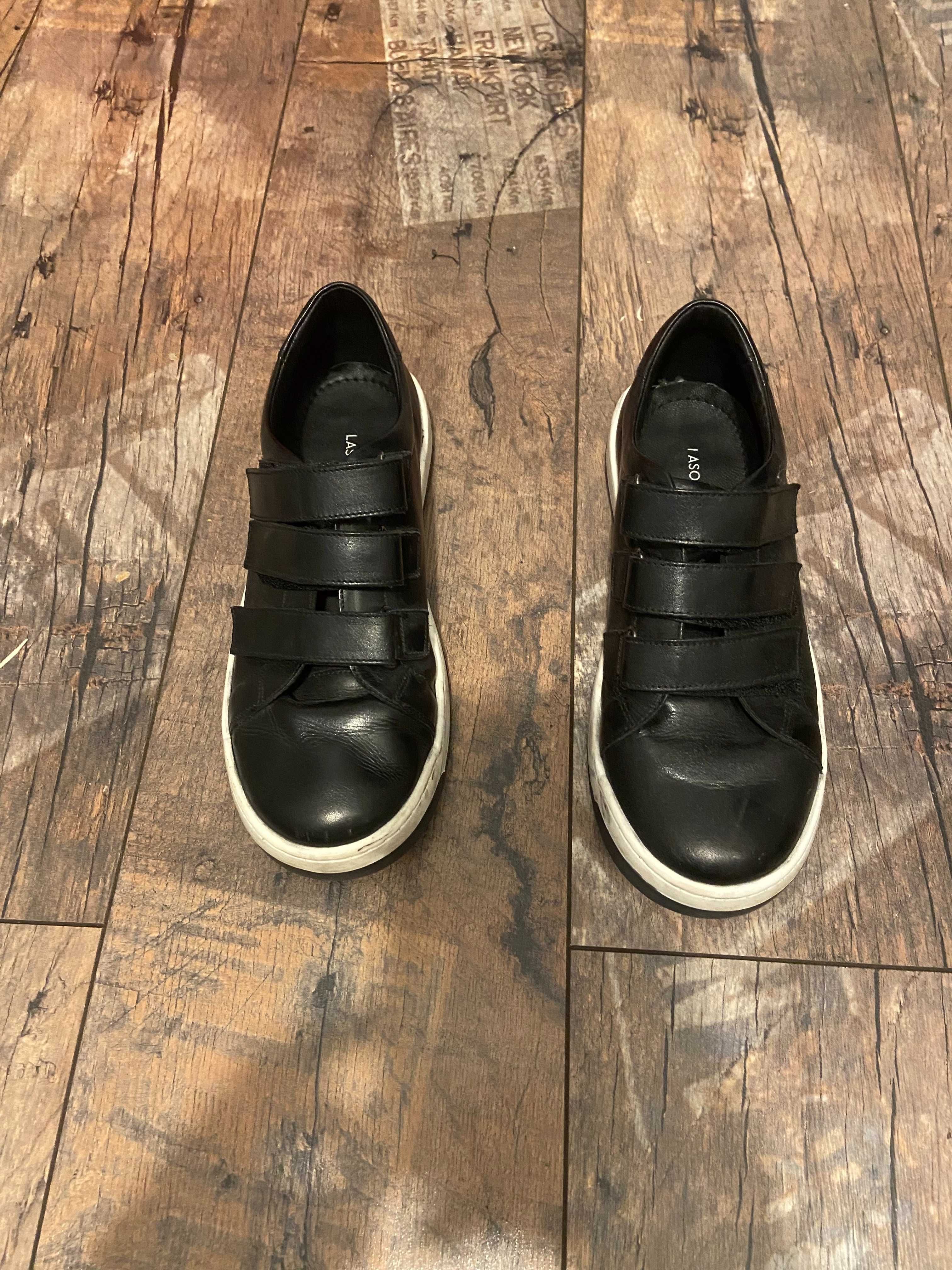 Lasocki Young - Skórzane sneakersy rozmiar 38