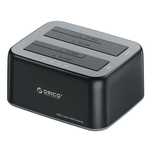 Dysków Hdd Ssd Funkcją Dokująca Usb-A Usb-B (Czarna) 5Gbps, Klonowania
