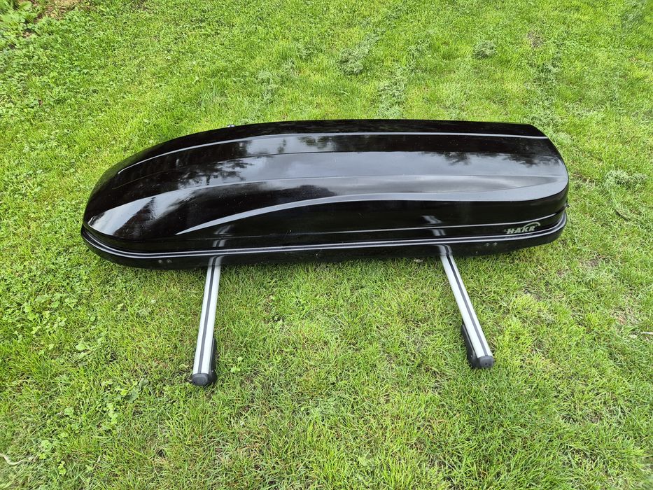 Box i Bagażnik samochodowy na  dach komplet