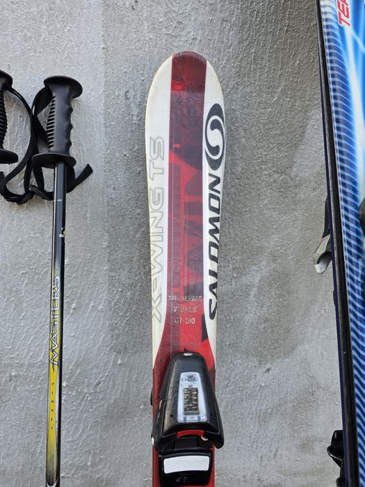 Narty zjazdowe dziecięce 90cm