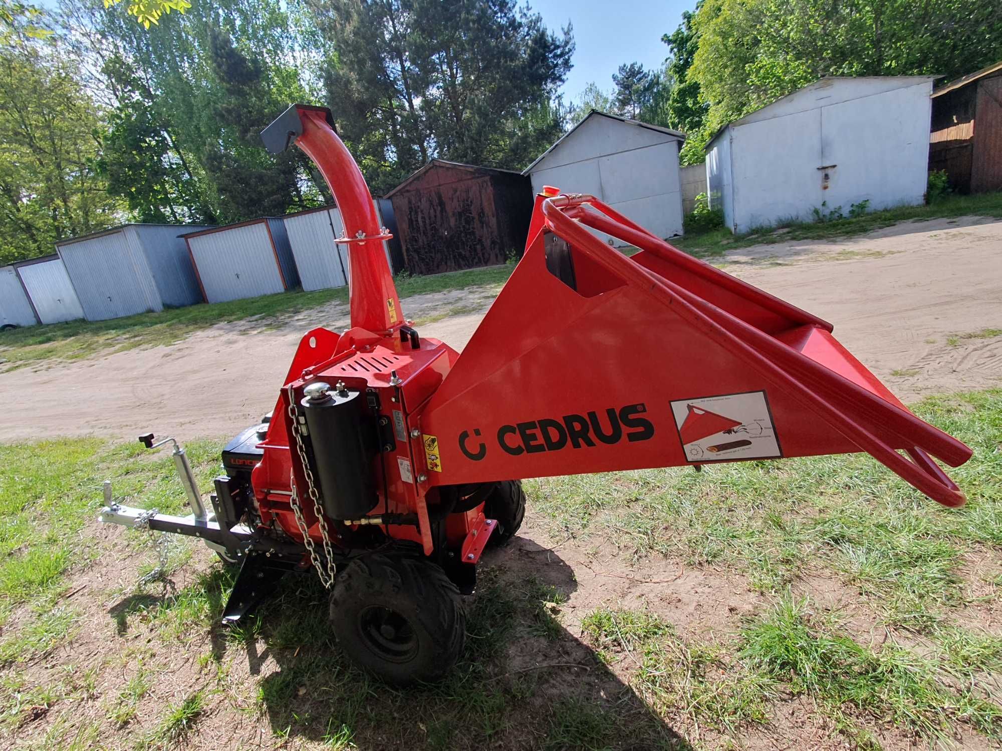 Rębak , rozdrabniacz spalinowy Cedrus RB05PRO-HE