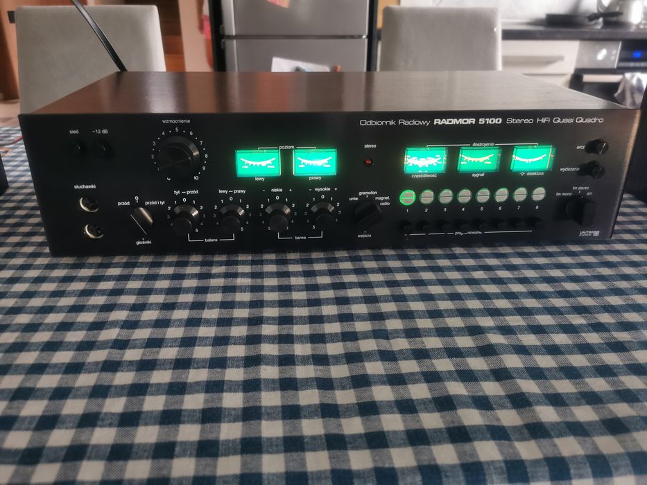 Amplituner Radmor 5100 jak Nowy po renowacji u Systemix- Diora Unitra