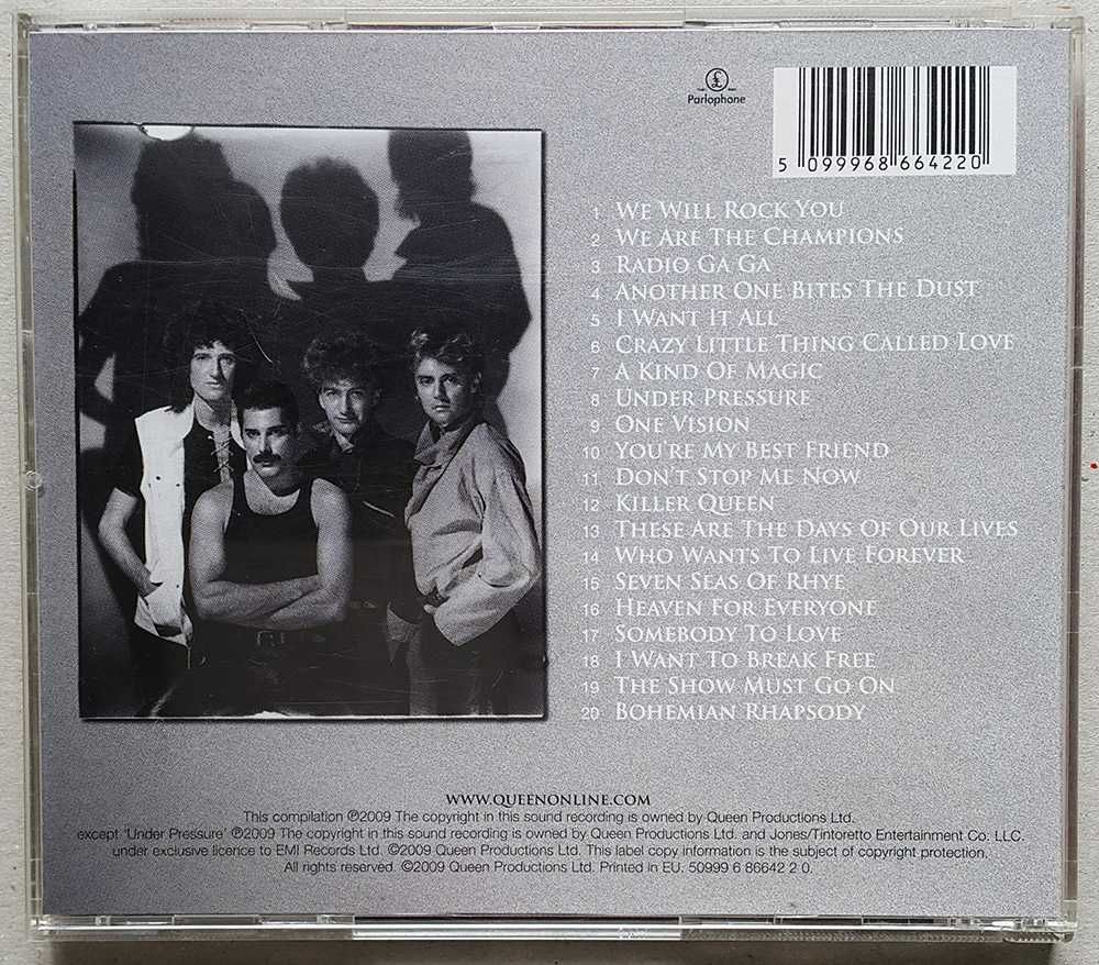 Queen Absolute Greatest CD