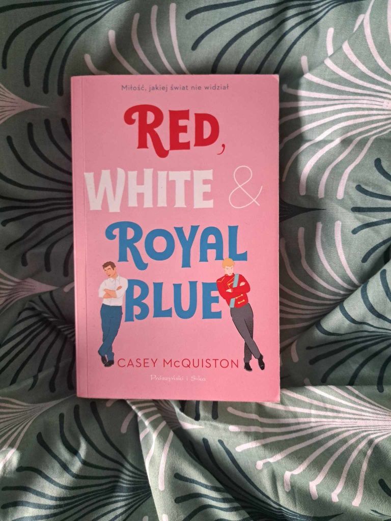 "Red, white and royal Blue"