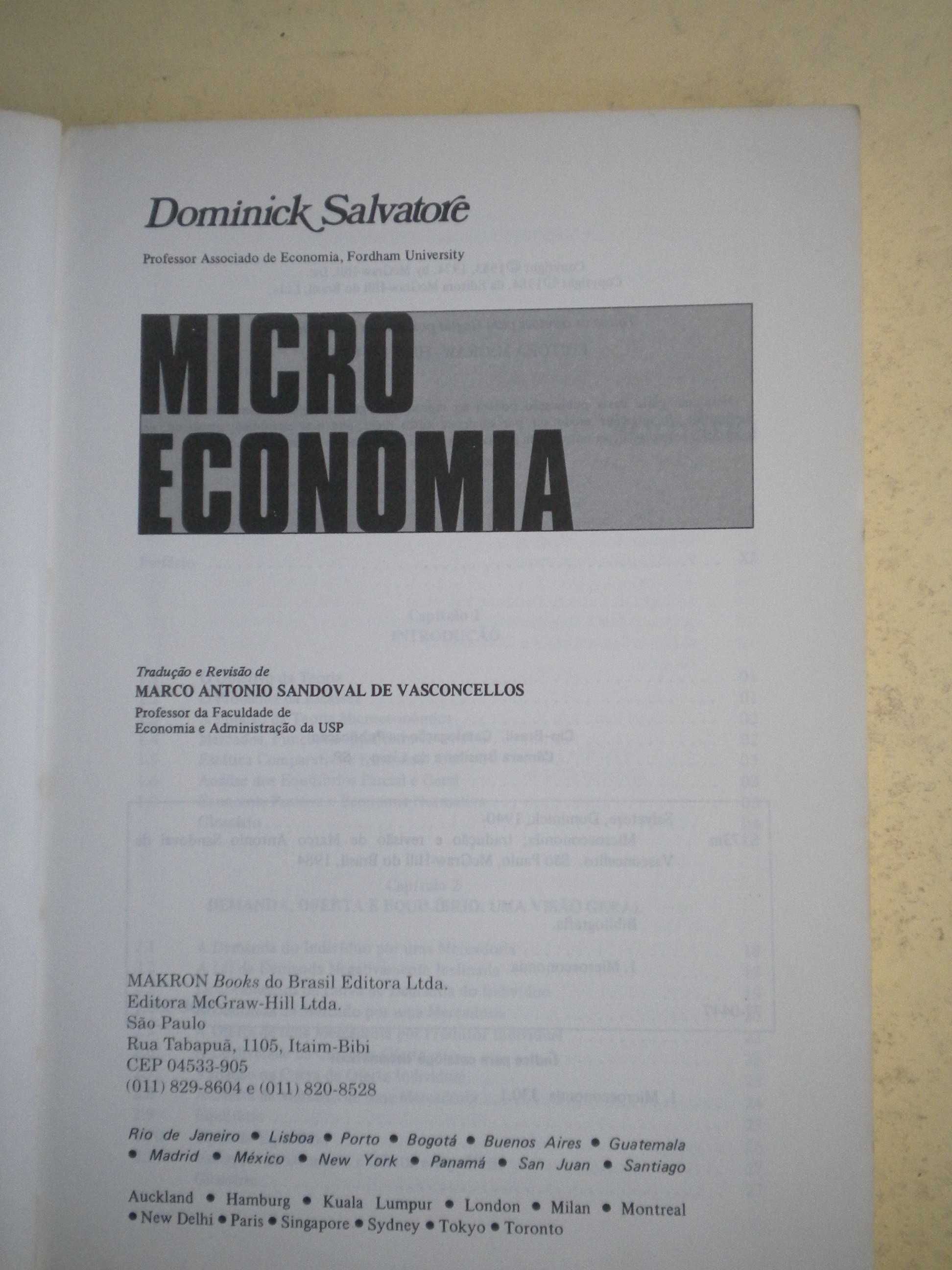 Micro-Economia
de Dominick Salvatore