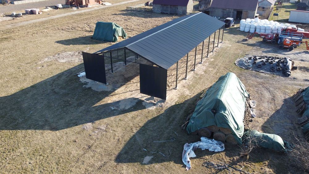 Konstrukcja hali 10x20, Konstrukcja ocynkowana, Hale stalowe, PROMOCJA