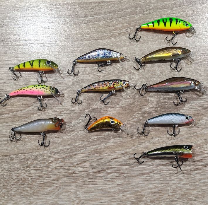 Przynęty woblery Pstrągowe / kleniowe Rapala, Hunter, fishb