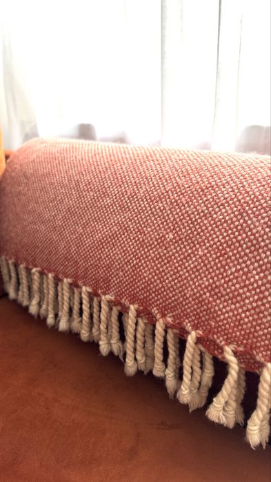 Wełniany koc Ikea Ulltistel 130×170 cm terakota