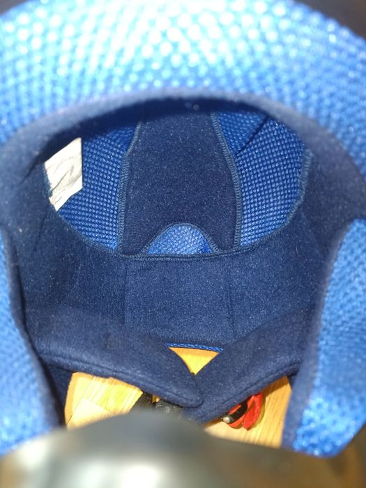 Kask Awina na Quada Młodzieżowy, dla nastolatka Czerwono Niebieski