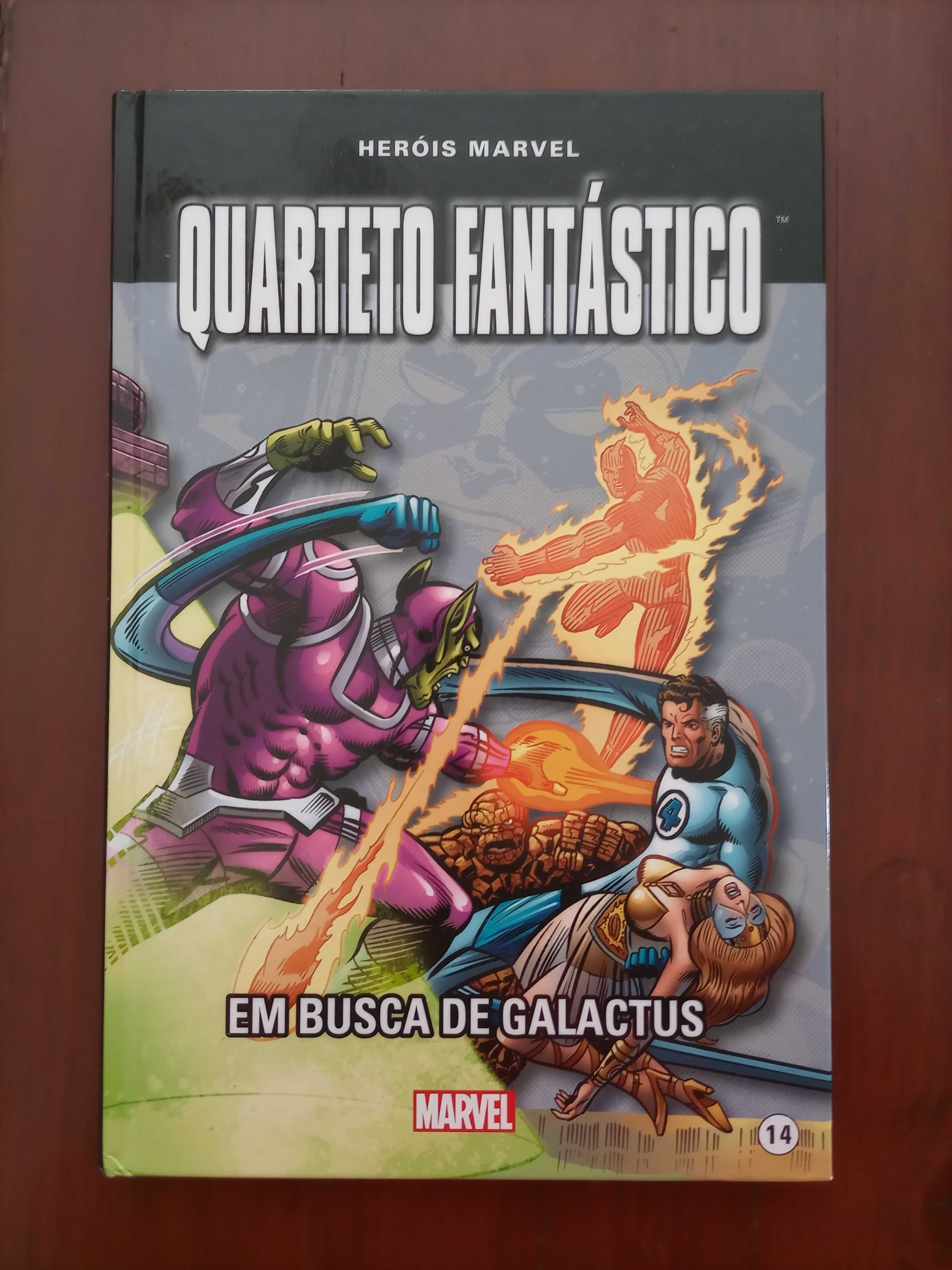 BD Doom Patrol, X-Men, Homem Aranha, Quarteto Fantástico
