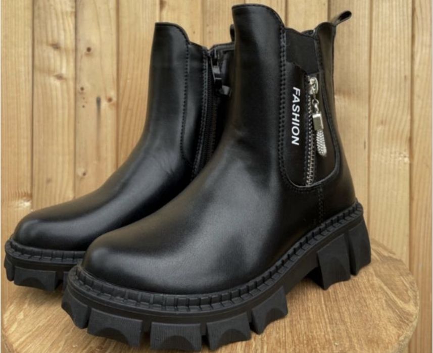 Ботінки сапожки зима натуратна шкіра