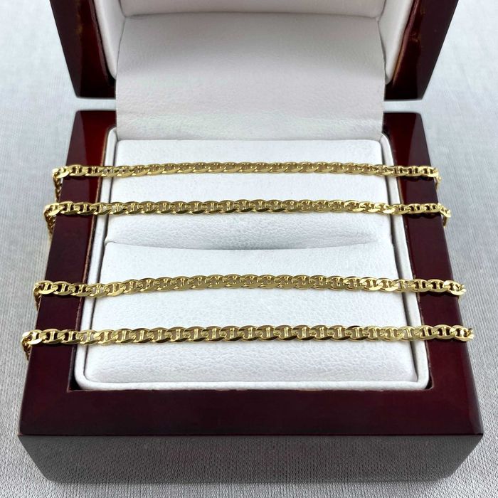 ZŁOTY łańcuszek splot GUCCI pełny 2,3mm PRÓBA 585 (14K) długość 50 cm