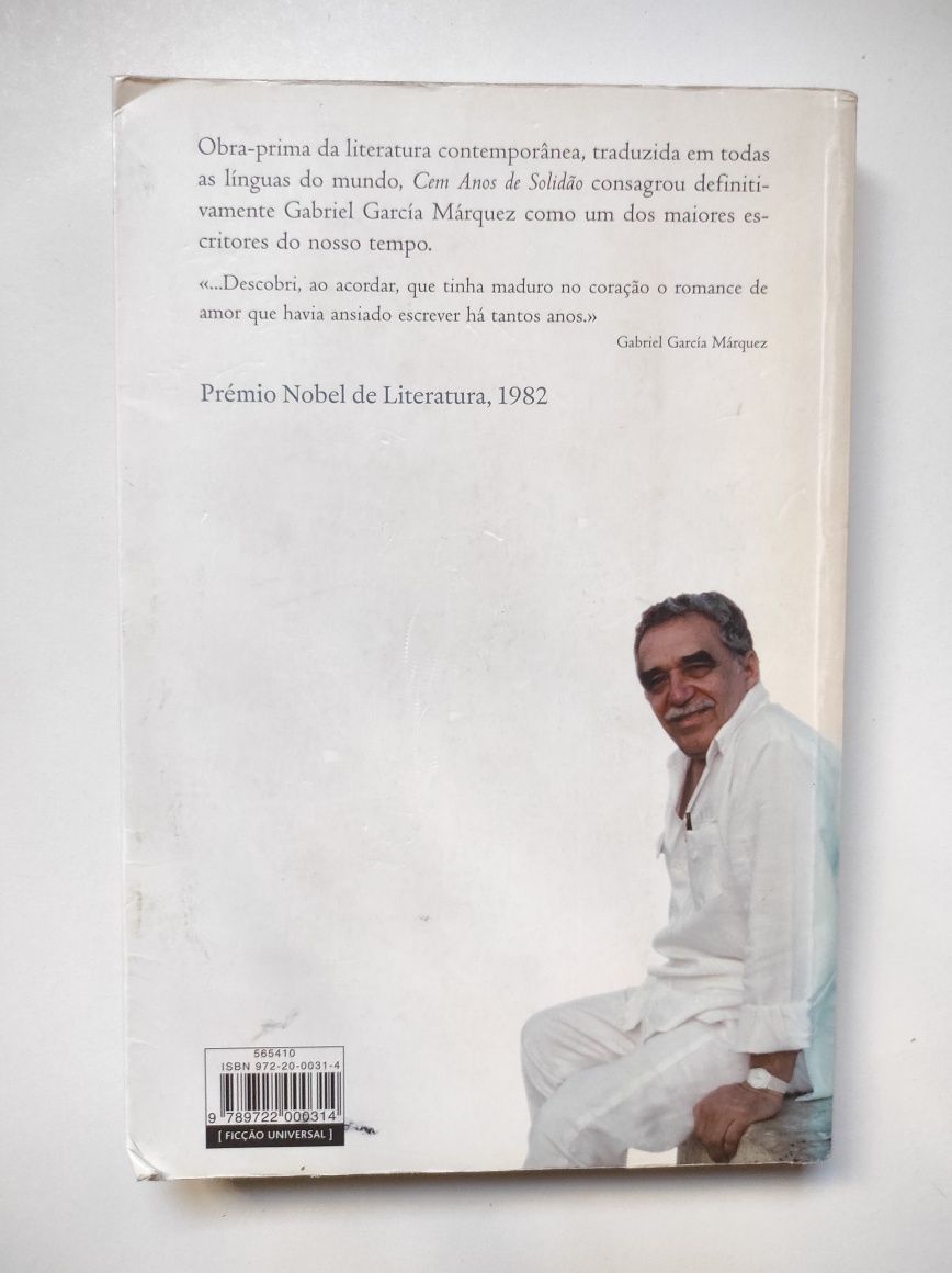 Cem anos de solidão de Gabriel Garcia Márquez