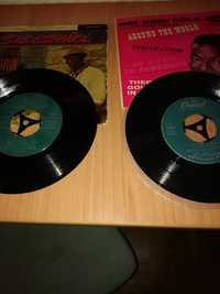 disco vinil 45 rpm de Nat King Cole