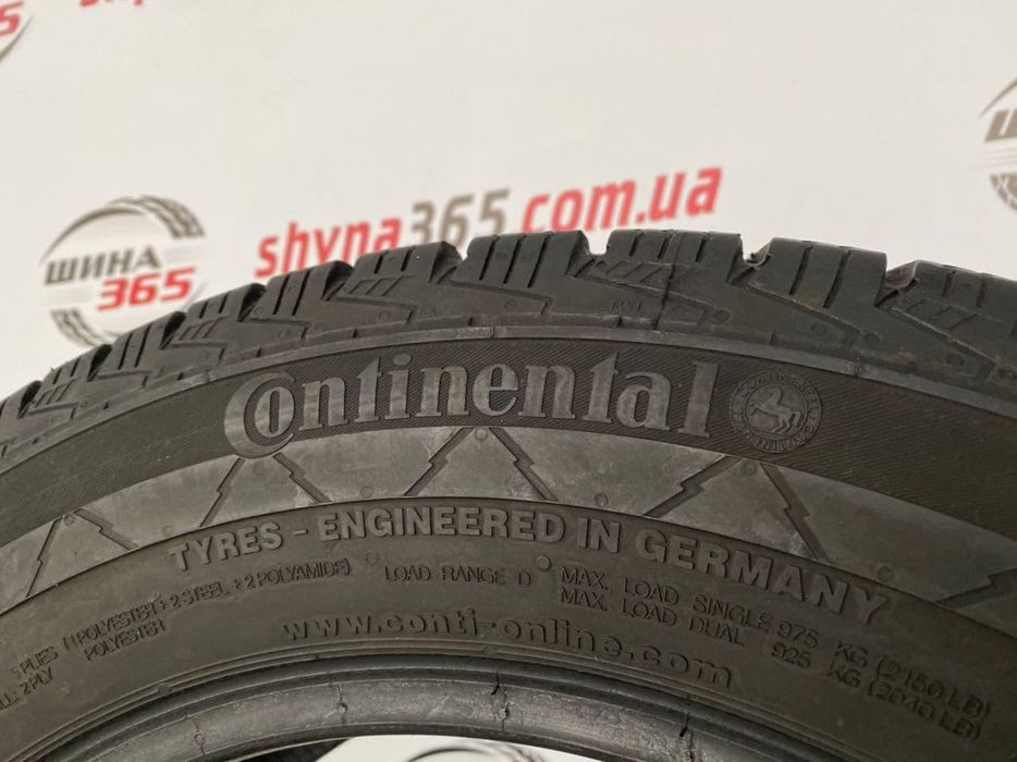 205/65 r16c continental vancowinter 2 6mm шини бу зима