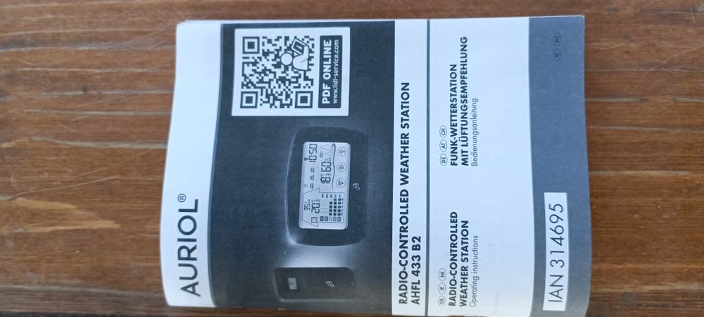 Радиоуправляемая метеостанция AHFL Германия