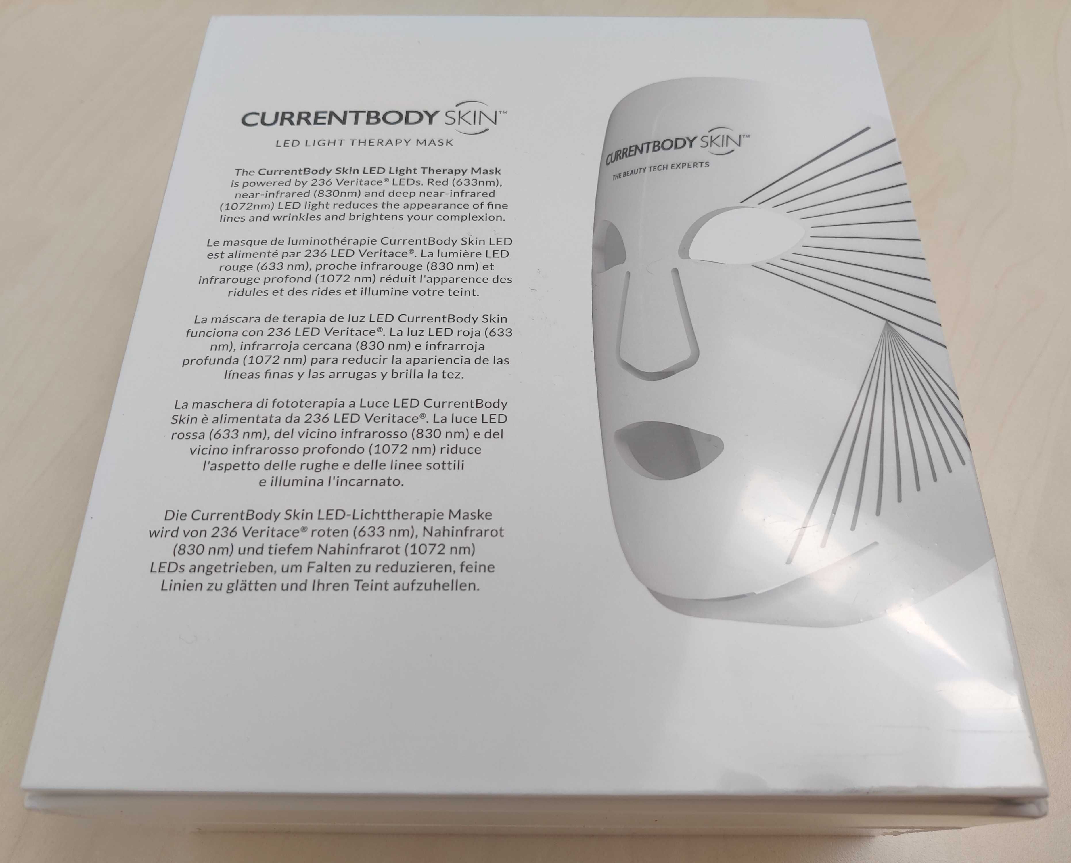 Світлодіодна маска для покращення шкіри CurrentBody Skin Series 2