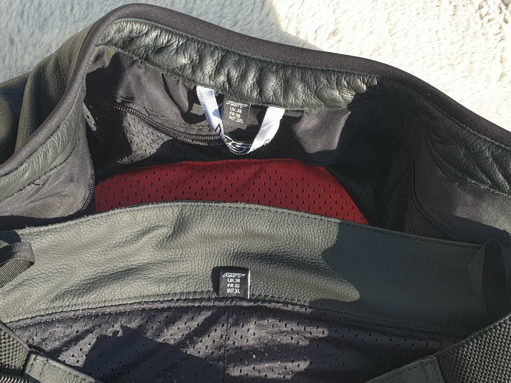 Rst Sabre 58 - 56 Eur XXL Kombinezon motocyklowy + zółw