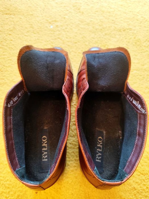 Buty męskie zimowe Ryłko brązowe r. 41