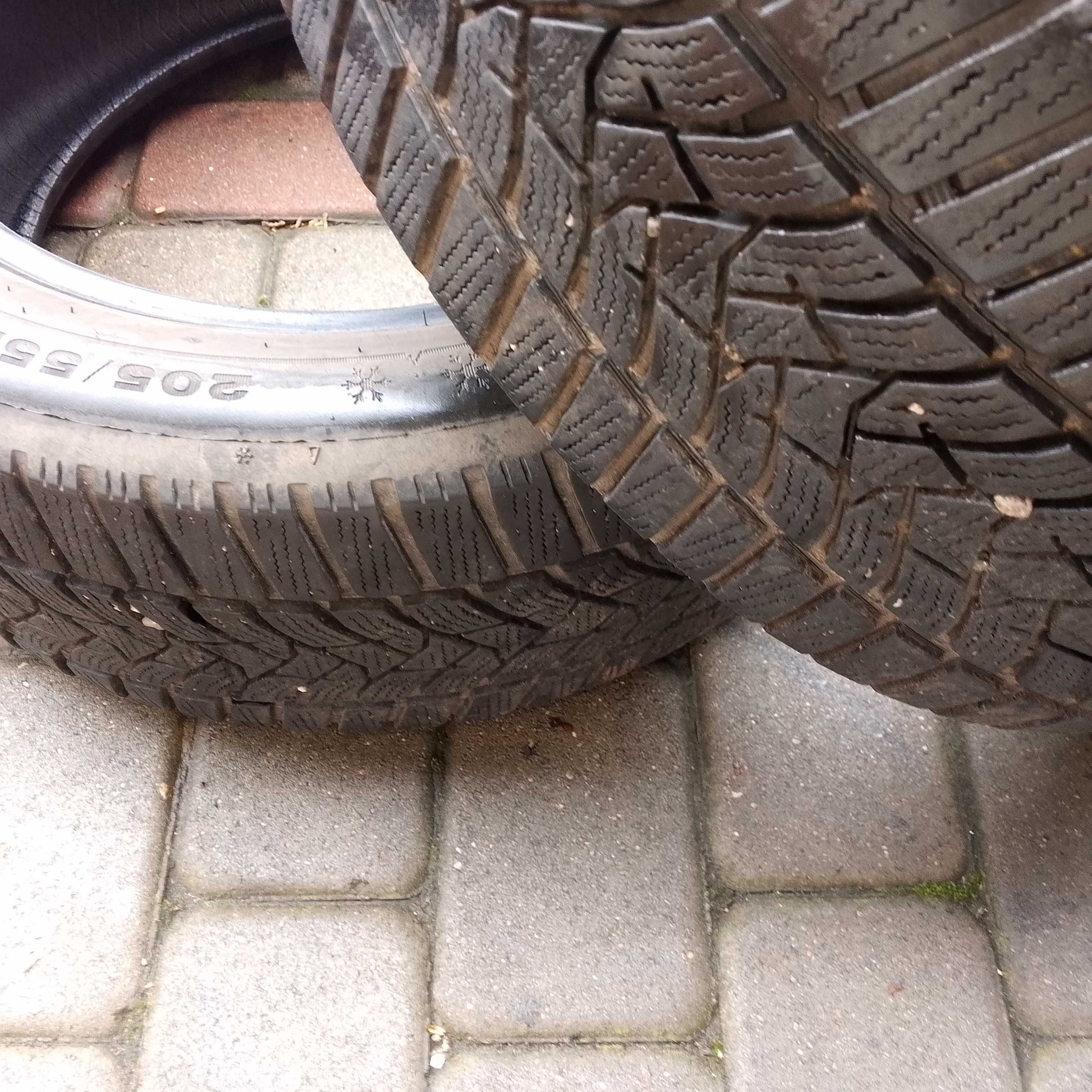 opony 2szt. 205/55/16 Dunlop WinterSport D5 ,  rok 2018