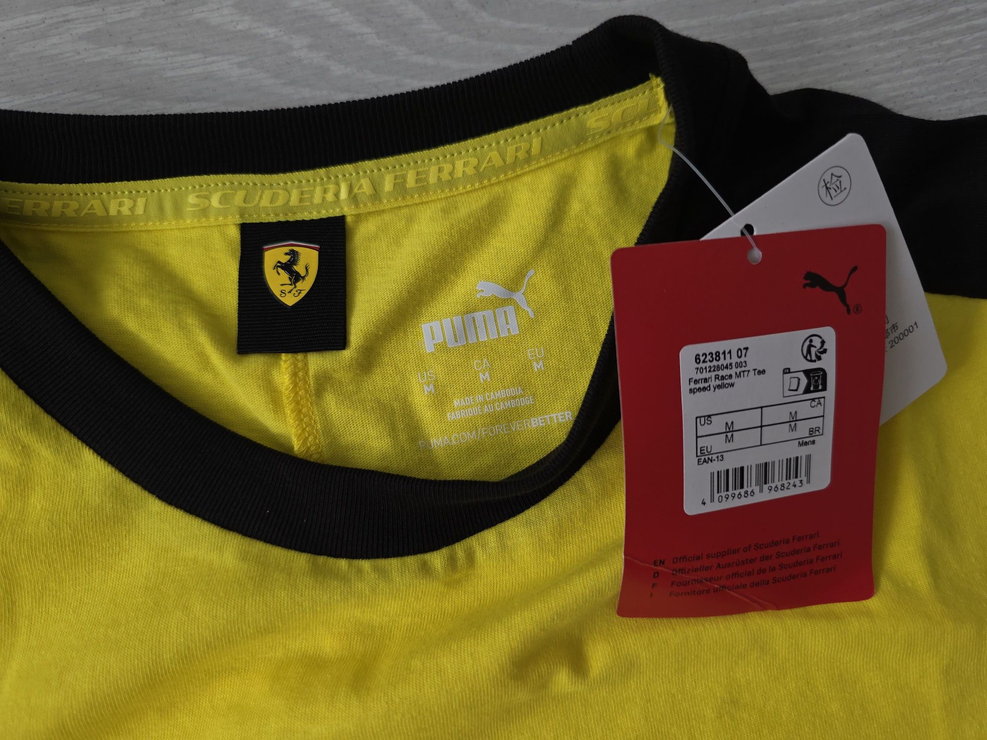 Koszulka Puma, Scuderia Ferrari, F1, Formula 1, Leclerc, Hamilton