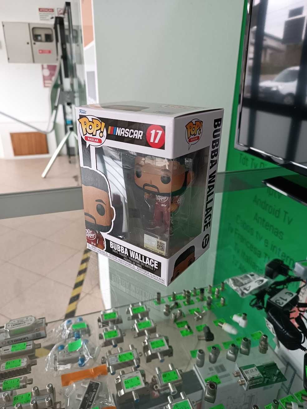 Novidade:POP! Nascar Bubba Wallace 17
