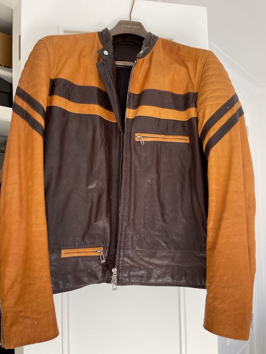 Casaco pele hugo boss numero L