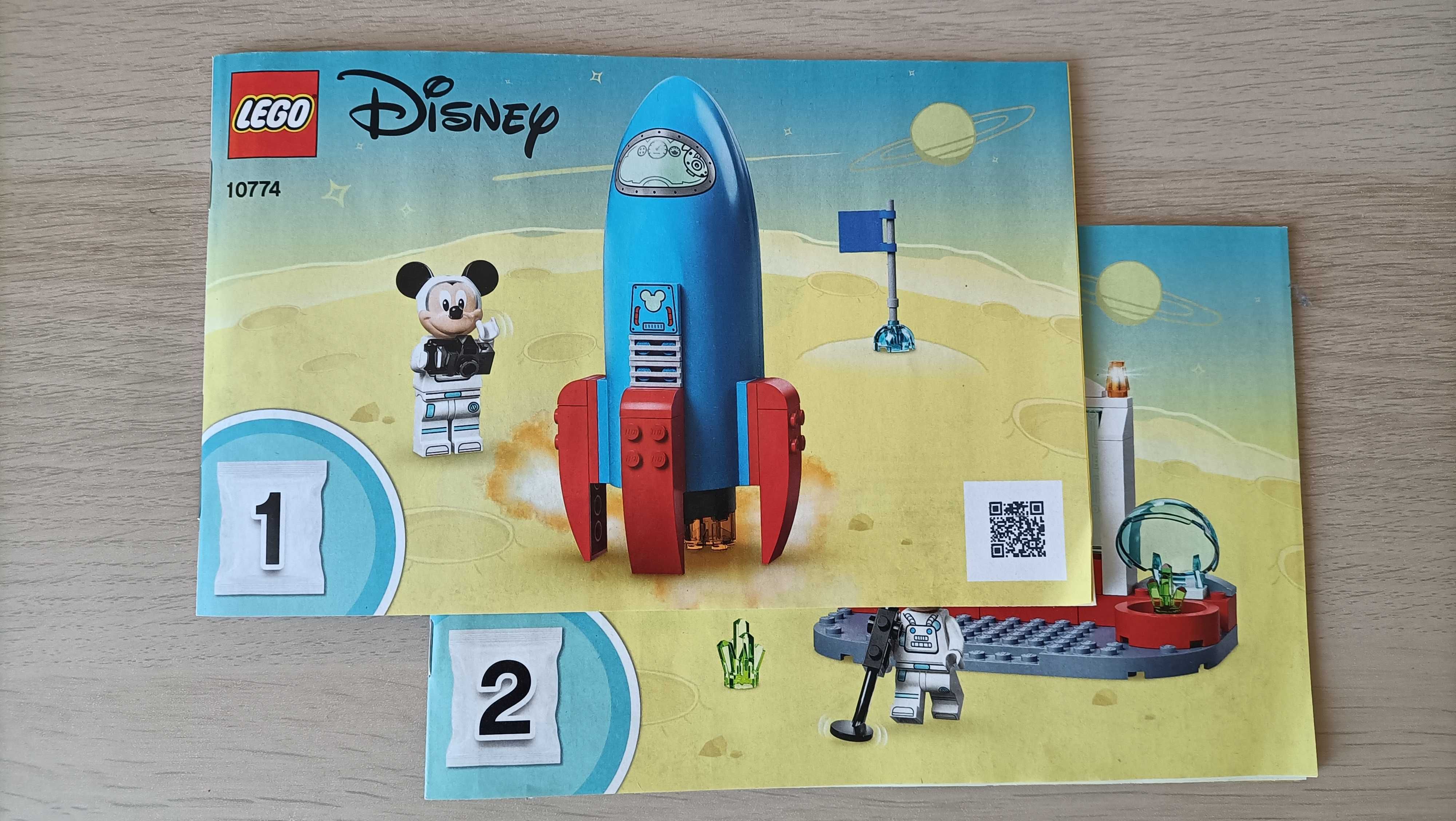 LEGO 10774 Disney Kosmiczna rakieta Myszki Miki Pudełko + Instrukcje