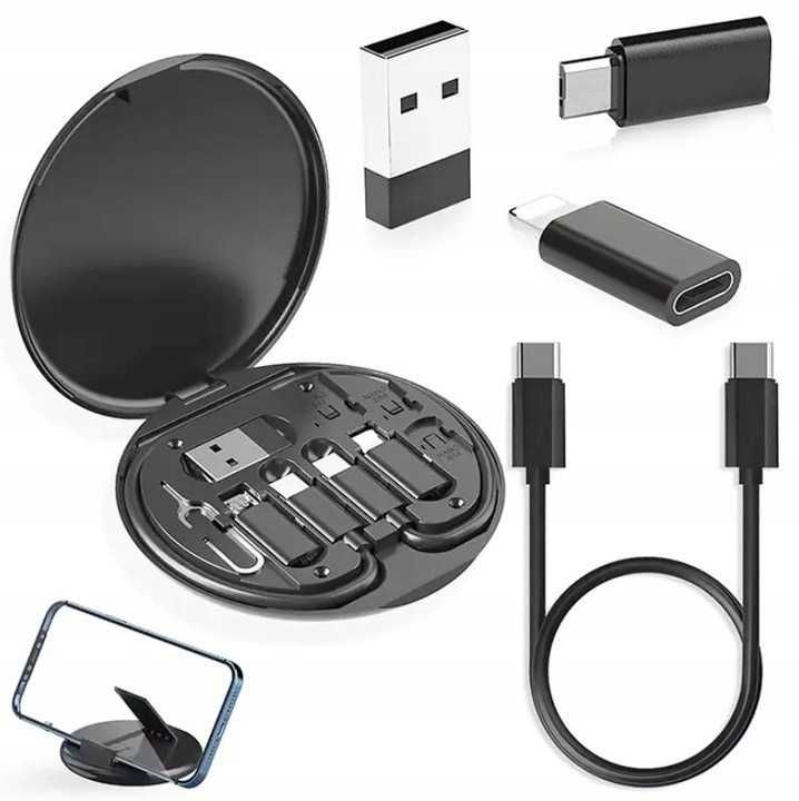 zestaw adapterów przejściówek USB C z micro USB