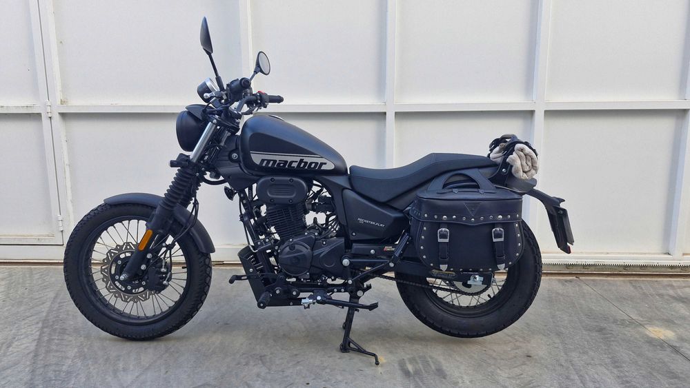 Macbor Flat 125 - Preto Mate