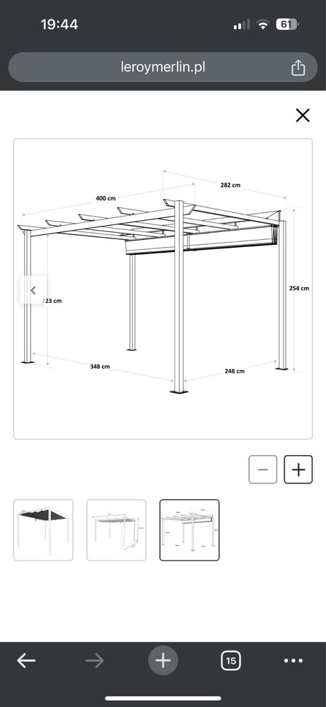 Taras, pergola, wiata, altana