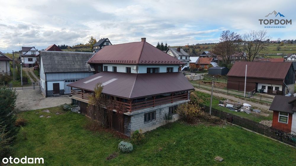 Dom Z Dużą Działką I Widokami Na Góry W Odrowążu