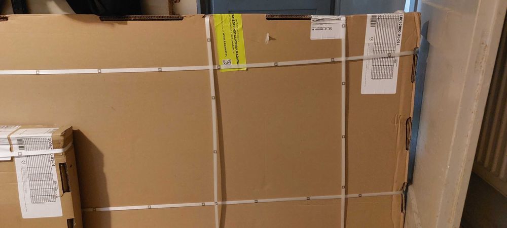 Kabina Radaway Nes PTJ 80x80 cm drzwi lewe+brodzik niski syfon Lublin