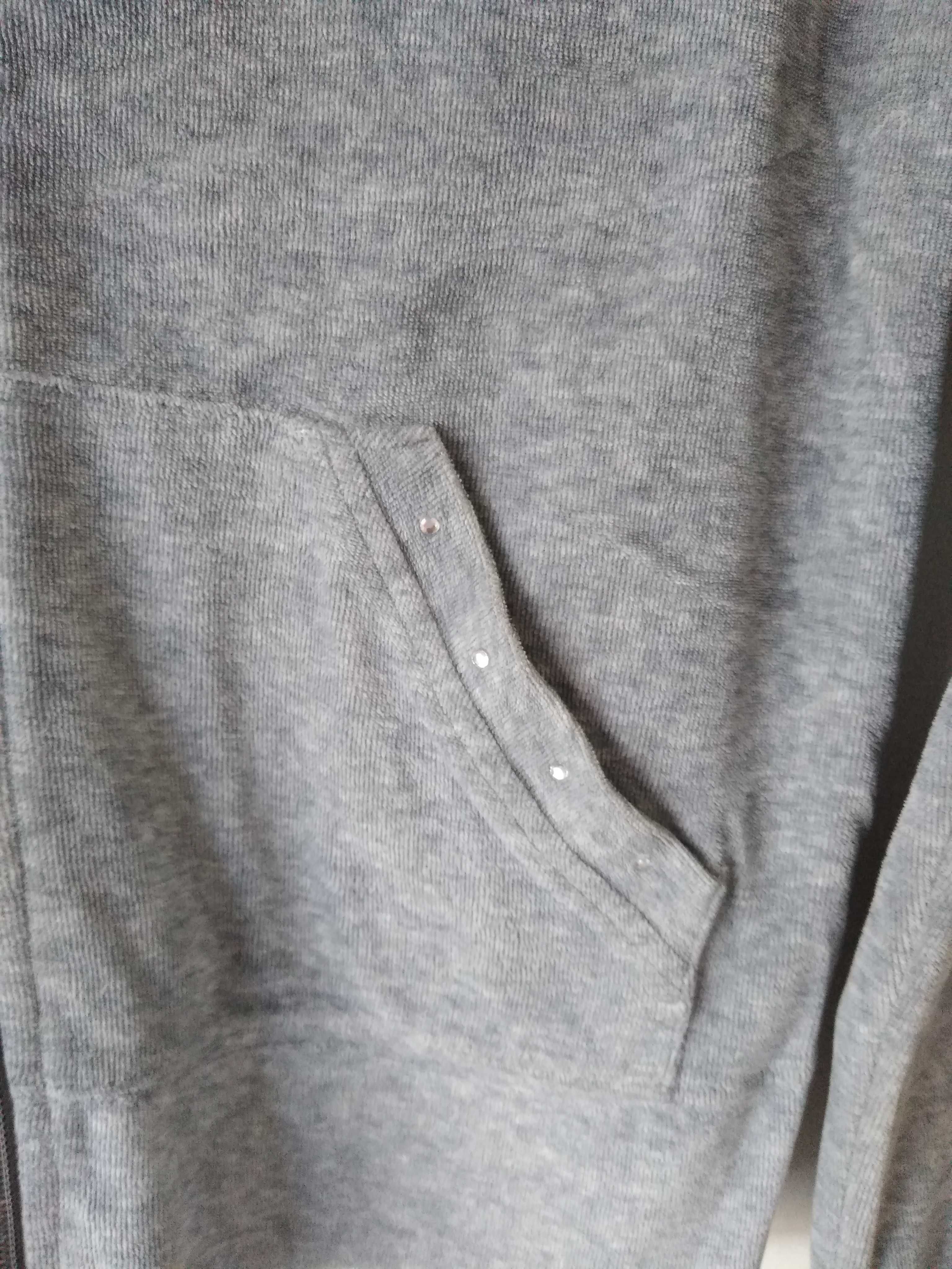 Bluza dresowa szara rozmiar M/L