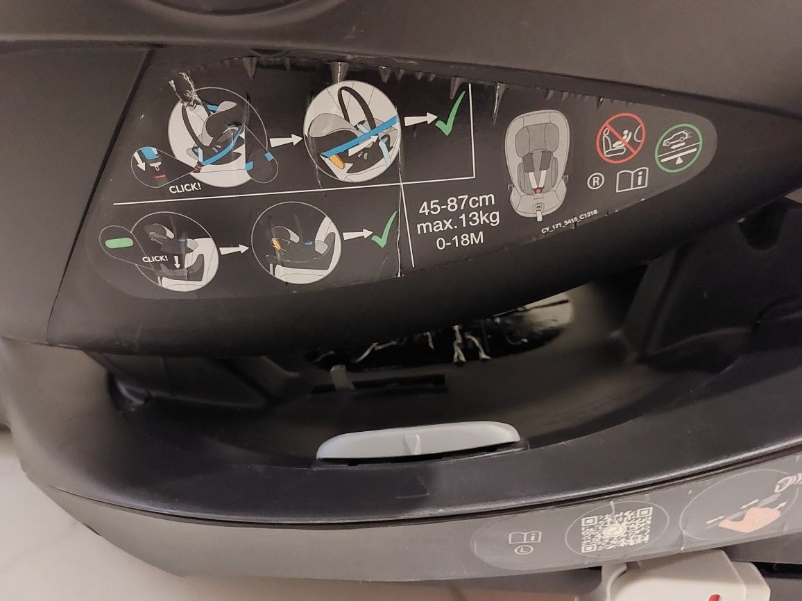 Ładny Cybex Cloud Z I-Size (0-13kg) + baza Cybex Base Z