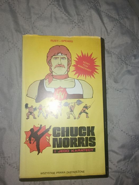 Chuck Norris i karatecy kaseta VHS