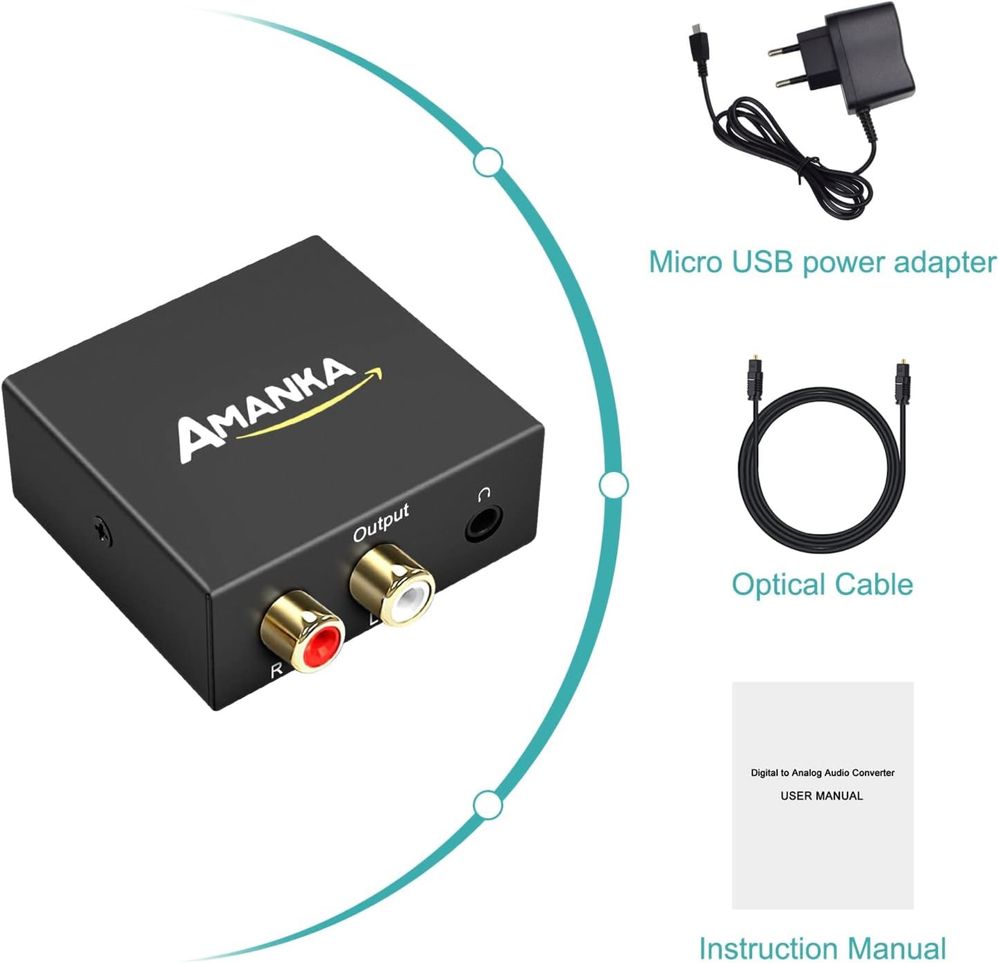 Konwerter audio DAC AMANKA dc02